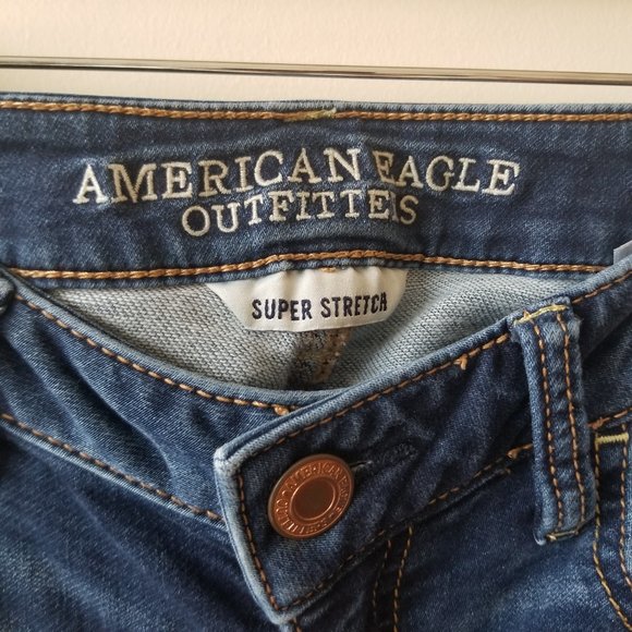 American Eagle Super Stretch Crop Jeggings Jeans - Picture 3 of 9